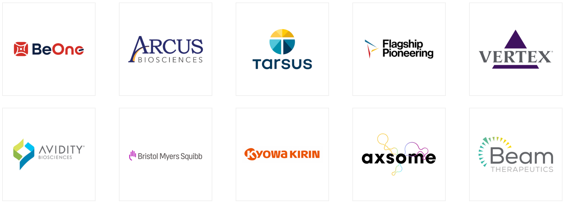 BMS, Vertex Pharma, Arcus Bioscience, Axsome, Beam Therapeutics, Flagship Pioneering, and more at LEAP TD Life Sciences at LEAP TD Life Sciences