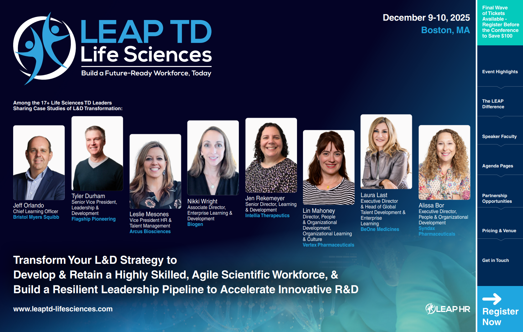 LEAP HR Talent Development Life Sciences